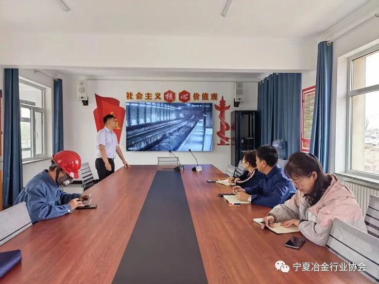 协会秘书长一行走进银南地区碳化硅企业调研