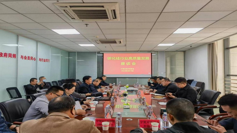宁夏冶金行业协会在银川组织我区碳化硅行业高质量发展座谈会